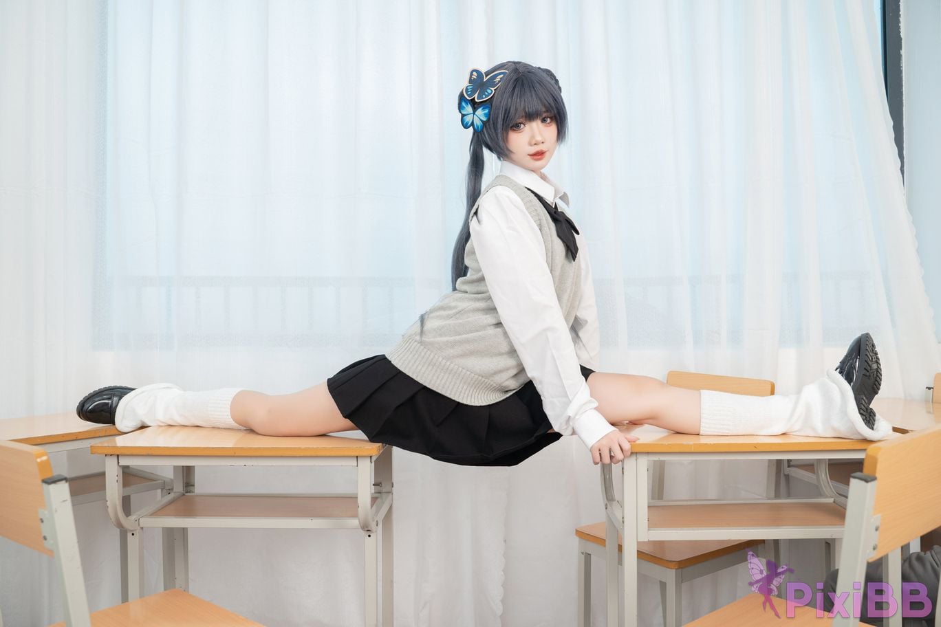 Cosplay Poppachan Kisaki Student PixiBB.COM 010