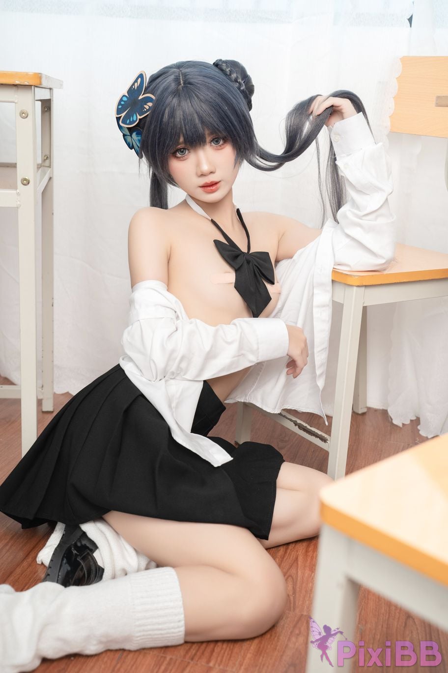 Cosplay Poppachan Kisaki Student PixiBB.COM 013