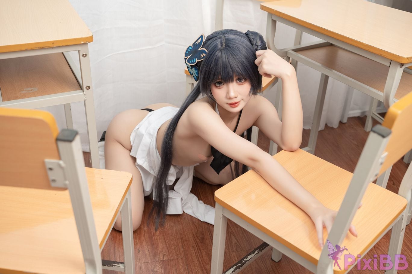 Cosplay Poppachan Kisaki Student PixiBB.COM 023