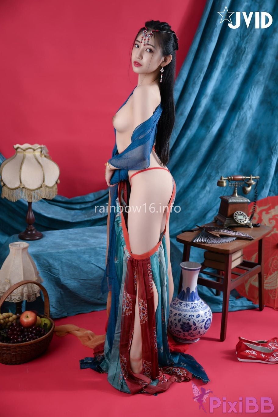 JVID Summer light Nu Shen Mu Guang Dun Huang Feng Ge Zao Xing Fu Shi Shou Du Chang Fei Yue Tian Ji Chuan Suo Kong Yu Ni Lai Qian Wei You De Ai Lian Zi PixiBB.COM 041