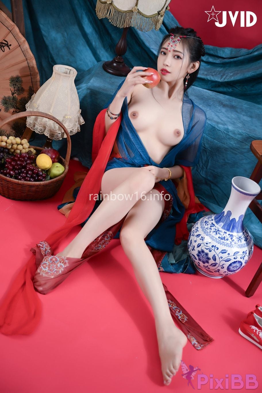JVID Summer light Nu Shen Mu Guang Dun Huang Feng Ge Zao Xing Fu Shi Shou Du Chang Fei Yue Tian Ji Chuan Suo Kong Yu Ni Lai Qian Wei You De Ai Lian Zi PixiBB.COM 048