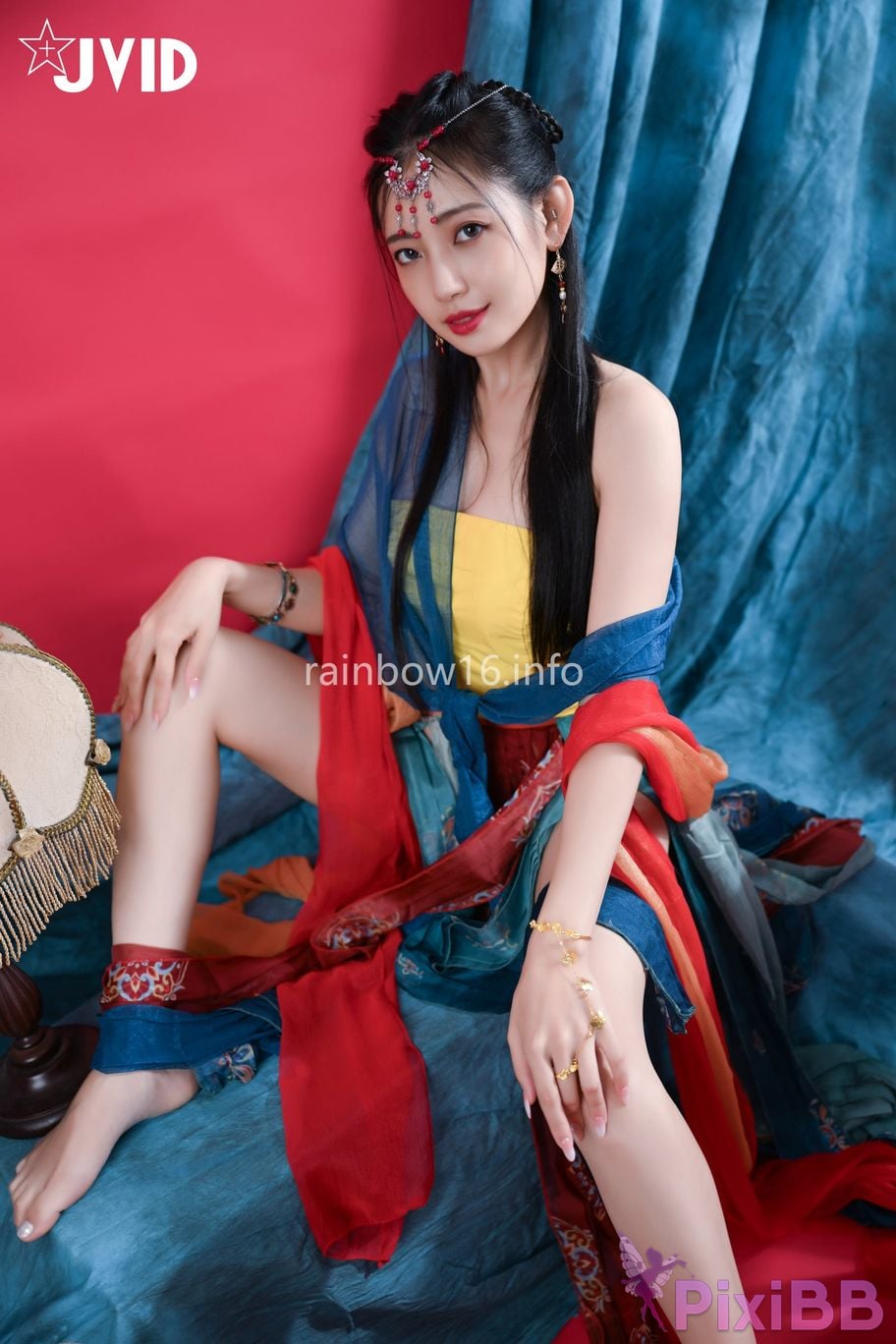 JVID Summer light Nu Shen Mu Guang Dun Huang Feng Ge Zao Xing Fu Shi Shou Du Chang Fei Yue Tian Ji Chuan Suo Kong Yu Ni Lai Qian Wei You De Ai Lian Zi PixiBB.COM 056