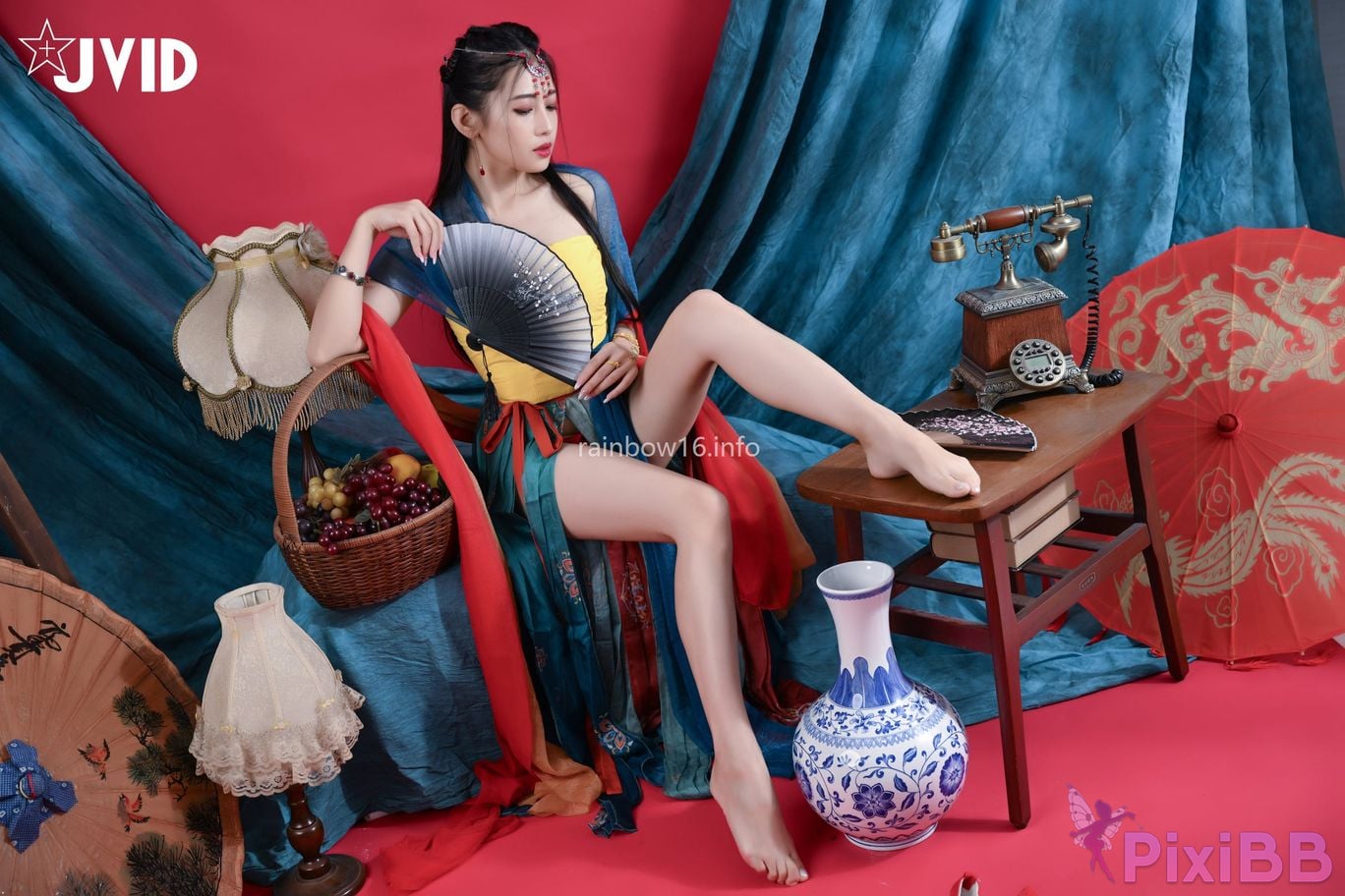 JVID Summer light Nu Shen Mu Guang Dun Huang Feng Ge Zao Xing Fu Shi Shou Du Chang Fei Yue Tian Ji Chuan Suo Kong Yu Ni Lai Qian Wei You De Ai Lian Zi PixiBB.COM 071