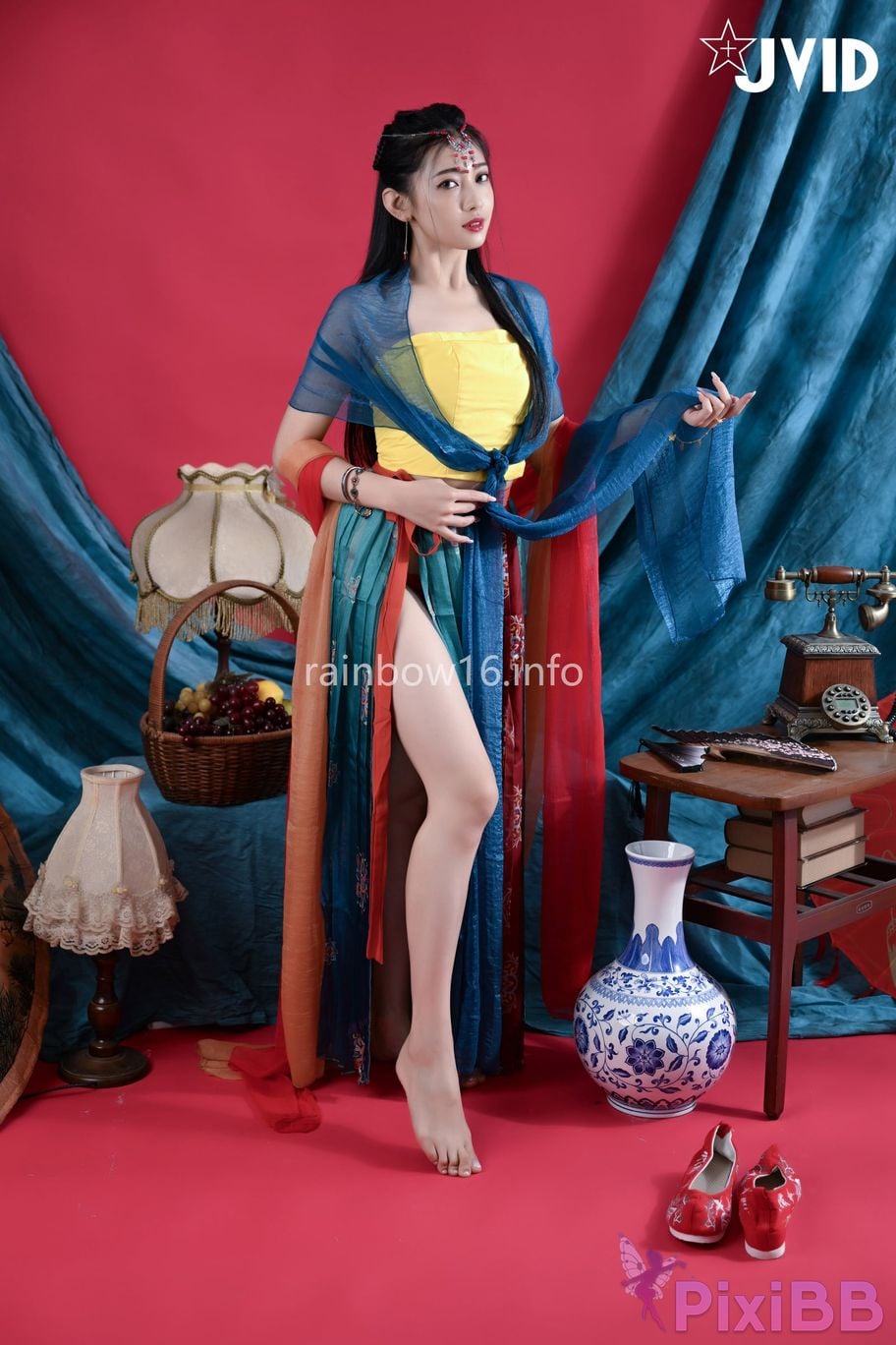 JVID Summer light Nu Shen Mu Guang Dun Huang Feng Ge Zao Xing Fu Shi Shou Du Chang Fei Yue Tian Ji Chuan Suo Kong Yu Ni Lai Qian Wei You De Ai Lian Zi PixiBB.COM 074