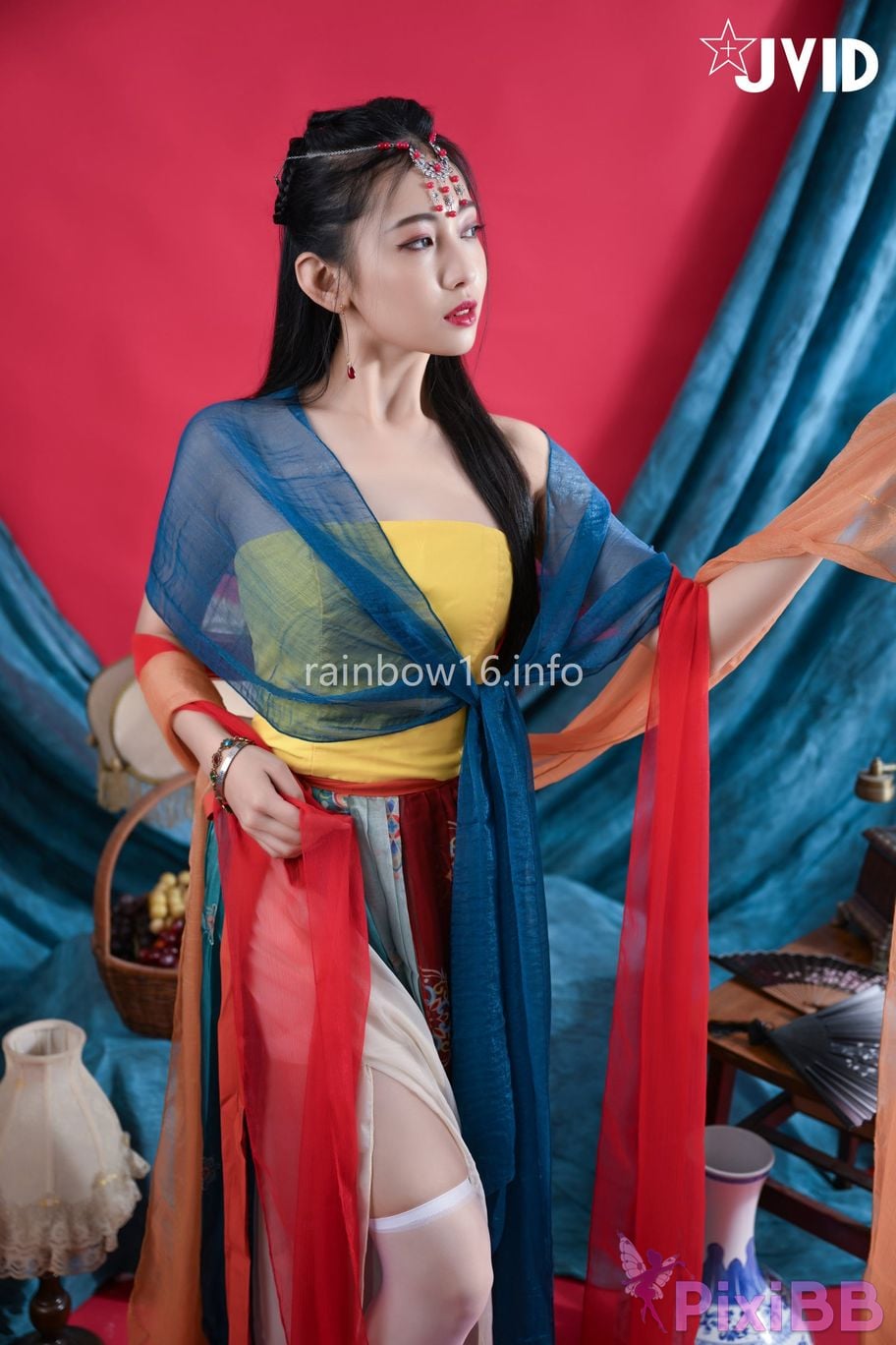 JVID Summer light Nu Shen Mu Guang Dun Huang Feng Ge Zao Xing Fu Shi Shou Du Chang Fei Yue Tian Ji Chuan Suo Kong Yu Ni Lai Qian Wei You De Ai Lian Zi PixiBB.COM 088