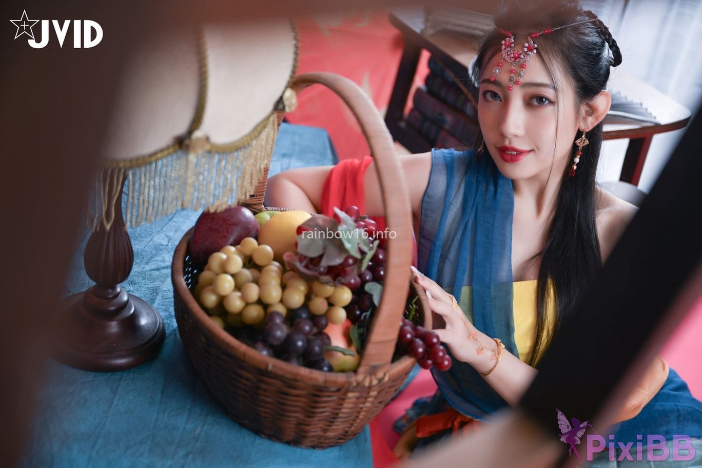 JVID Summer light Nu Shen Mu Guang Dun Huang Feng Ge Zao Xing Fu Shi Shou Du Chang Fei Yue Tian Ji Chuan Suo Kong Yu Ni Lai Qian Wei You De Ai Lian Zi PixiBB.COM 096