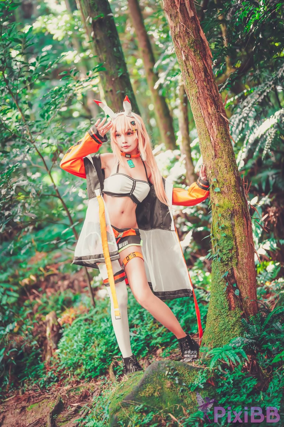 Cosplayer Mumu Momo xing yun ji hua Ark ReCode 8K Ver. PixiBB.COM 019