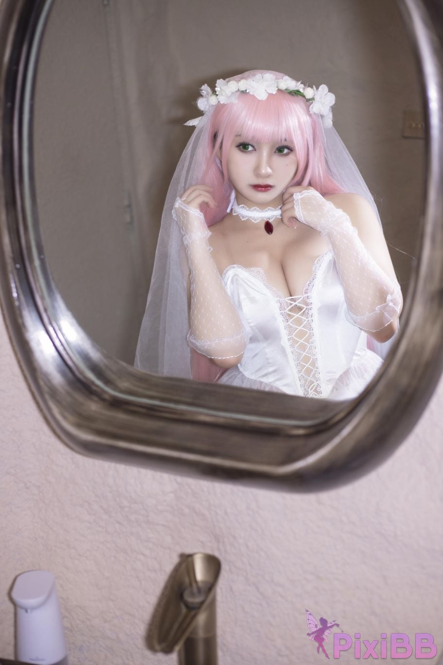Cosplayer Luo Li LoLiSAMA 02 bride PixiBB.COM 017