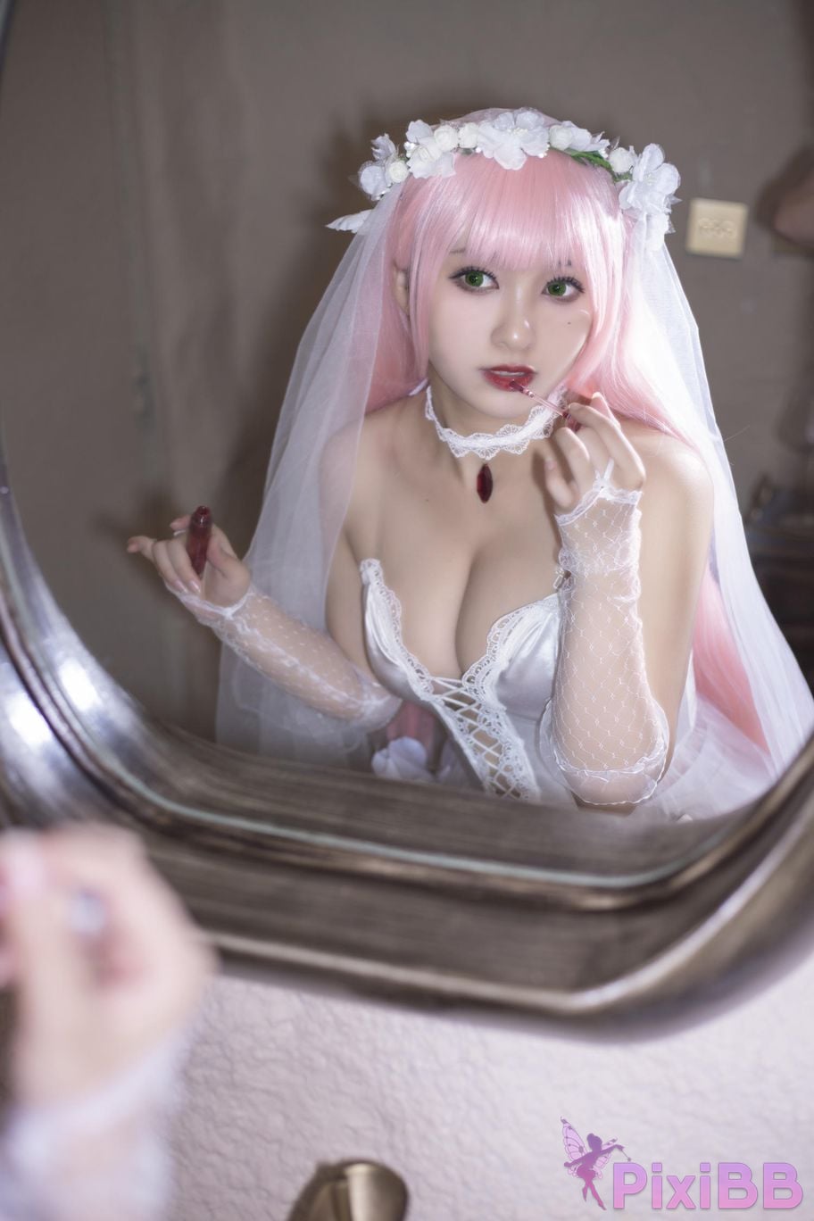 Cosplayer Luo Li LoLiSAMA 02 bride PixiBB.COM 018