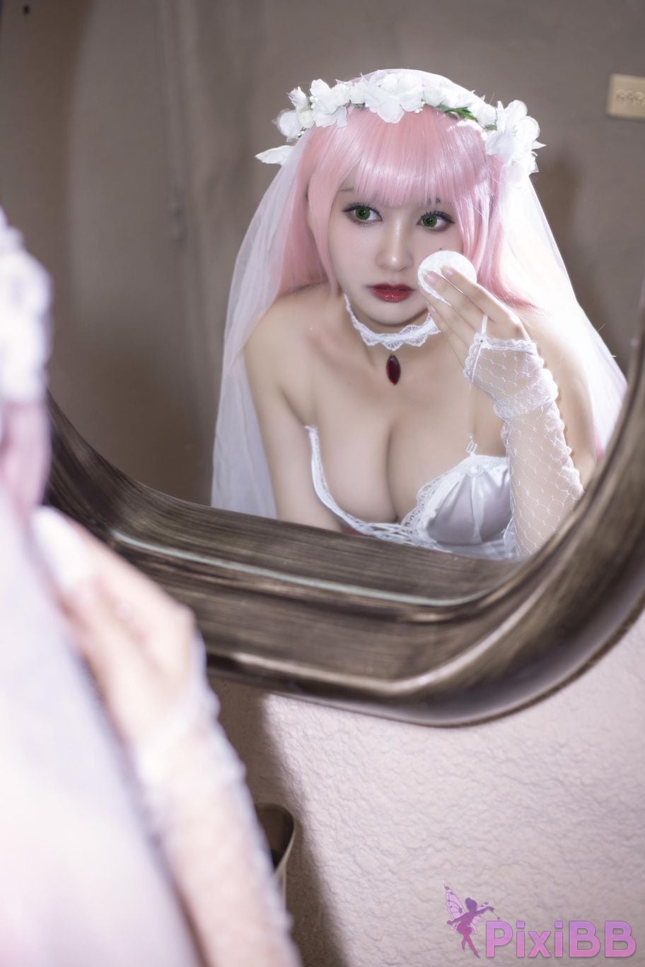 Cosplayer Luo Li LoLiSAMA 02 bride PixiBB.COM 019
