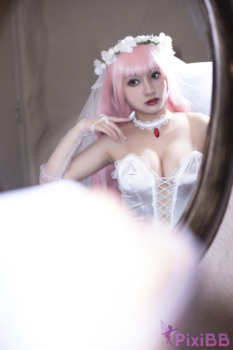 Cosplayer Luo Li LoLiSAMA 02 bride PixiBB.COM 020
