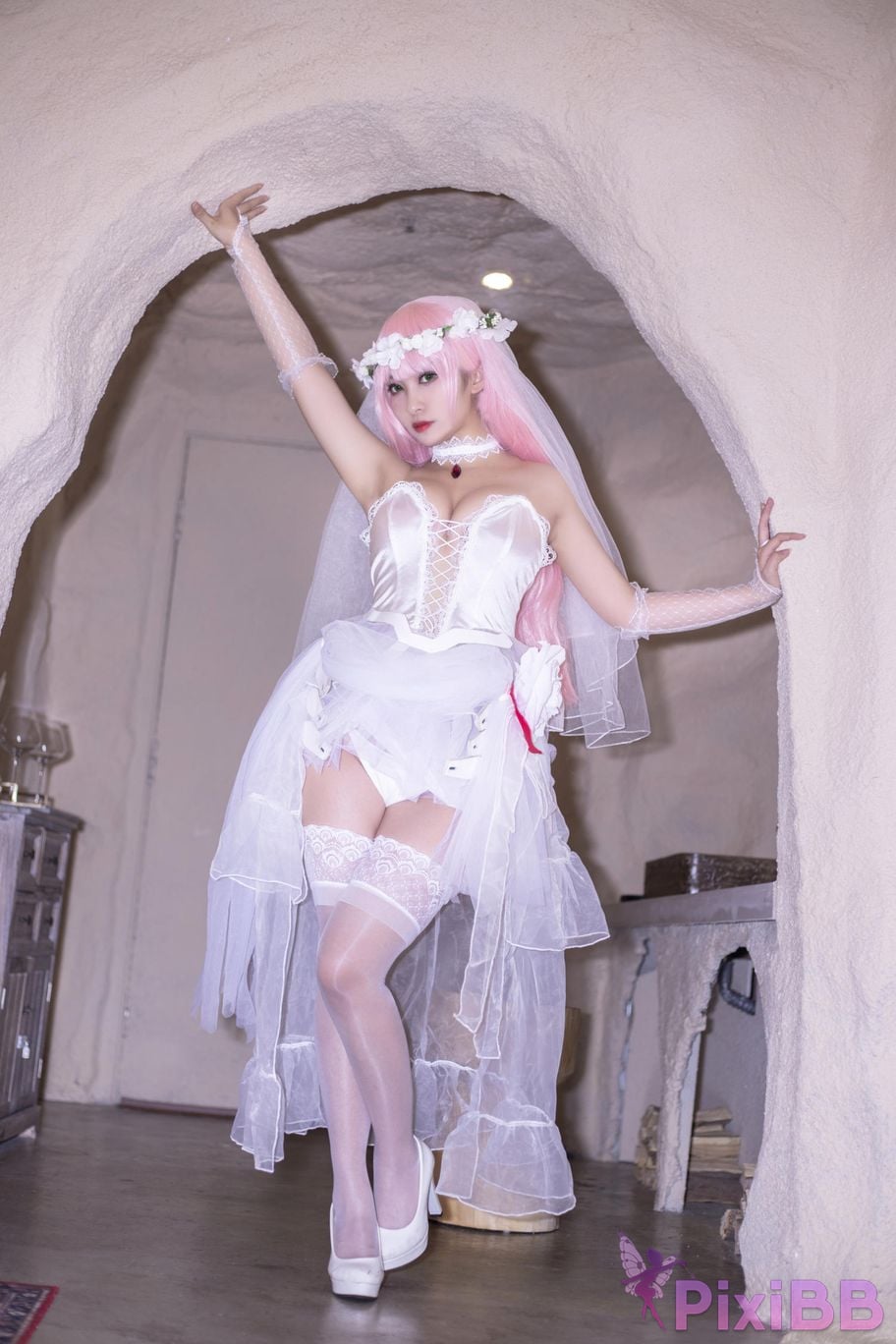 Cosplayer Luo Li LoLiSAMA 02 bride PixiBB.COM 021