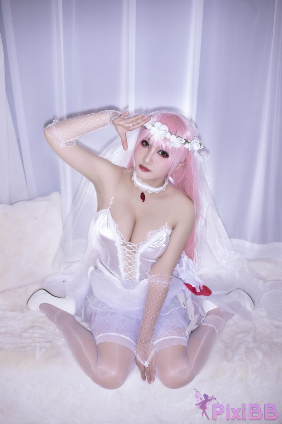 Cosplayer Luo Li LoLiSAMA 02 bride PixiBB.COM 027