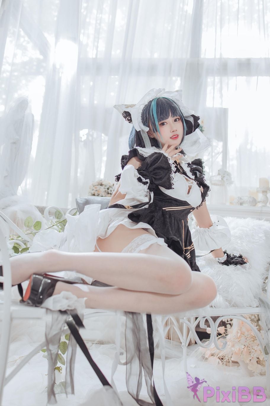Cosplayer Mimi Hanyu azur lane Cheshire PixiBB.COM 006