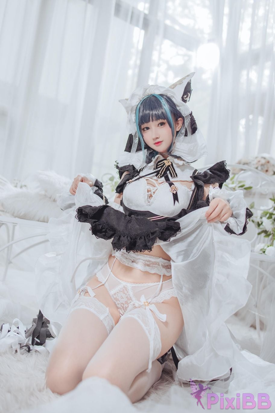 Cosplayer Mimi Hanyu azur lane Cheshire PixiBB.COM 007