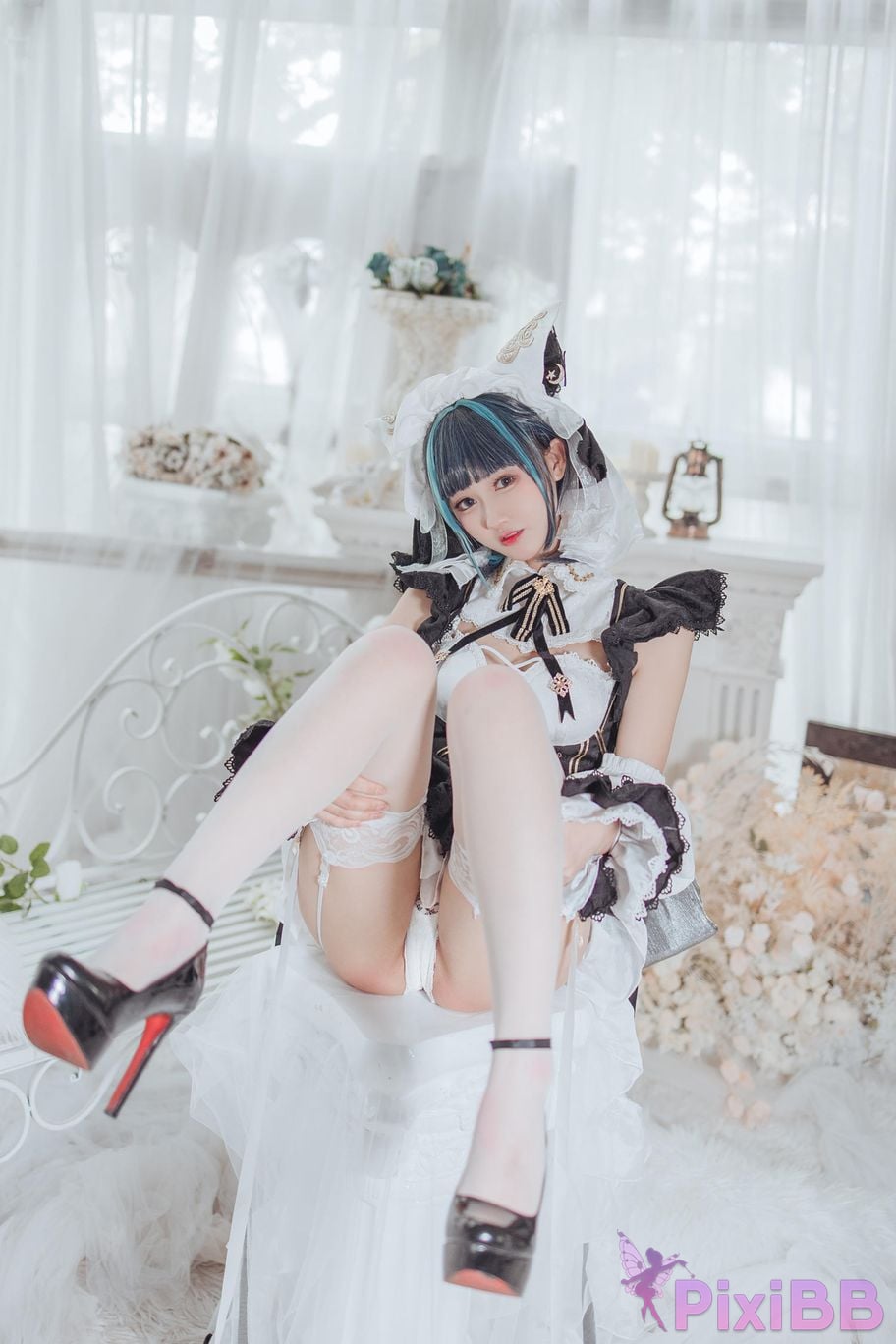 Cosplayer Mimi Hanyu azur lane Cheshire PixiBB.COM 009