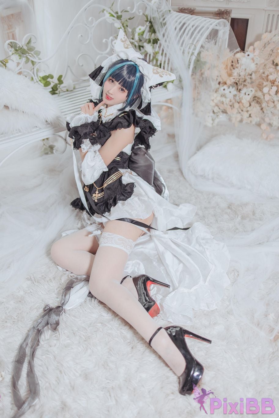 Cosplayer Mimi Hanyu azur lane Cheshire PixiBB.COM 010