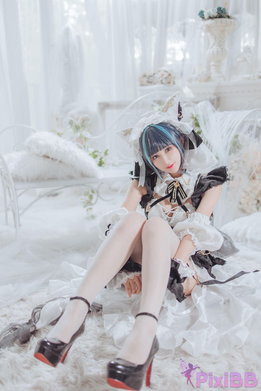 Cosplayer Mimi Hanyu azur lane Cheshire PixiBB.COM 011