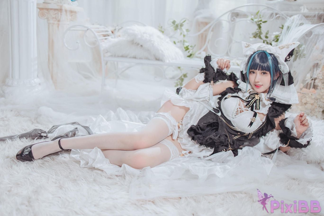 Cosplayer Mimi Hanyu azur lane Cheshire PixiBB.COM 013