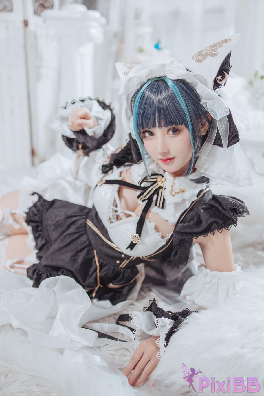 Cosplayer Mimi Hanyu azur lane Cheshire PixiBB.COM 015