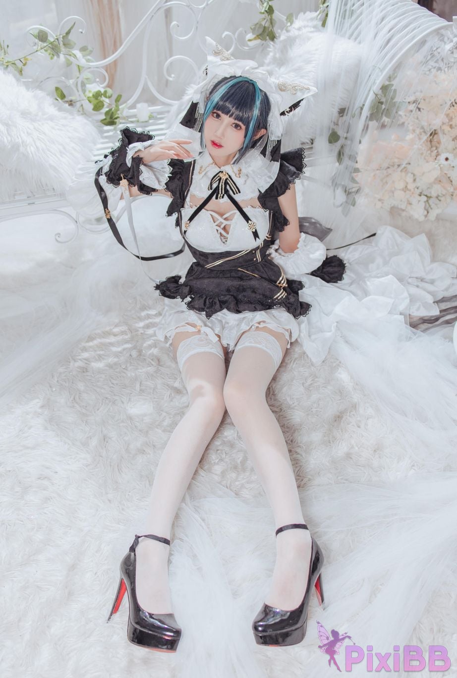 Cosplayer Mimi Hanyu azur lane Cheshire PixiBB.COM 017