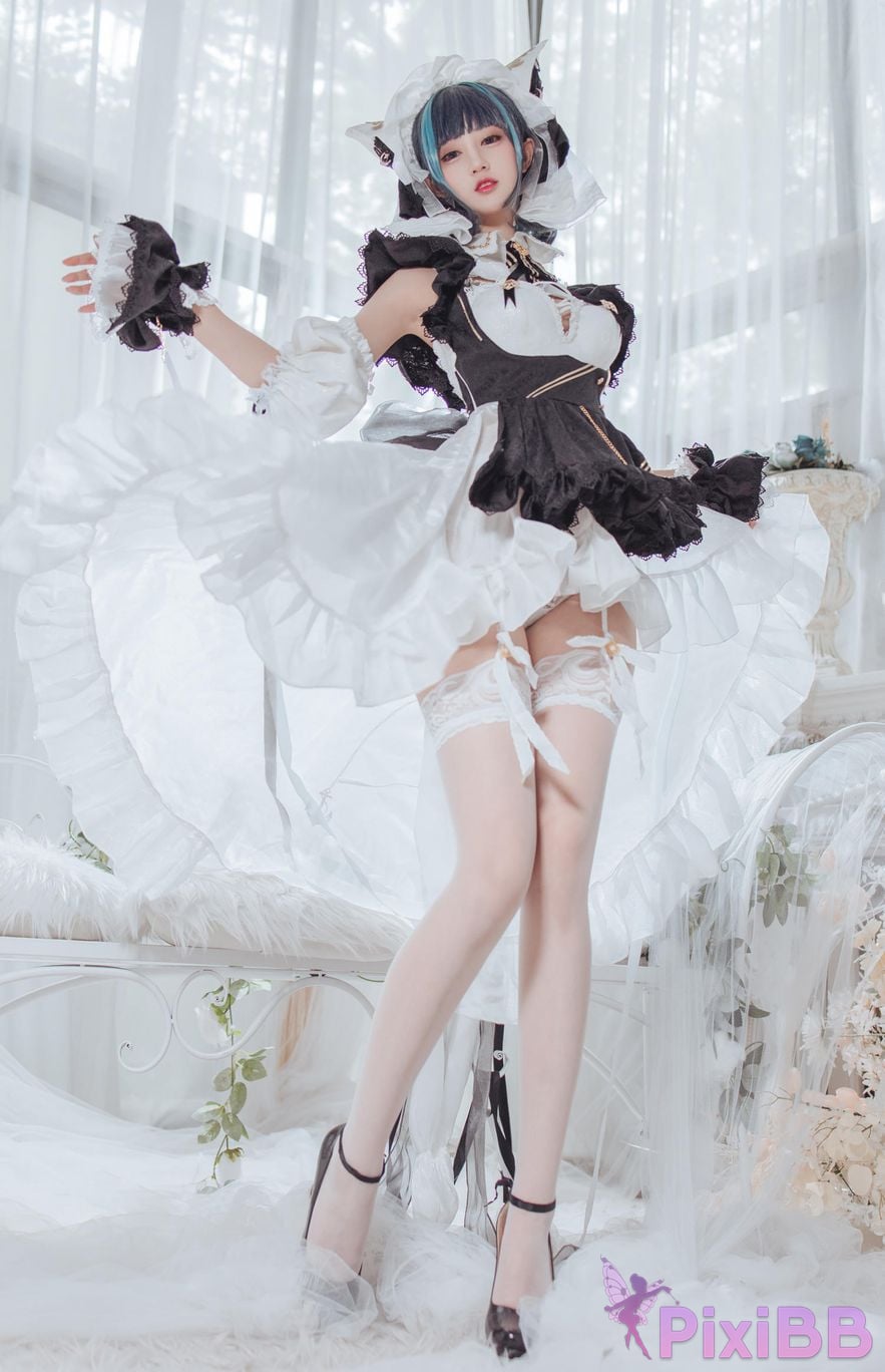 Cosplayer Mimi Hanyu azur lane Cheshire PixiBB.COM 019