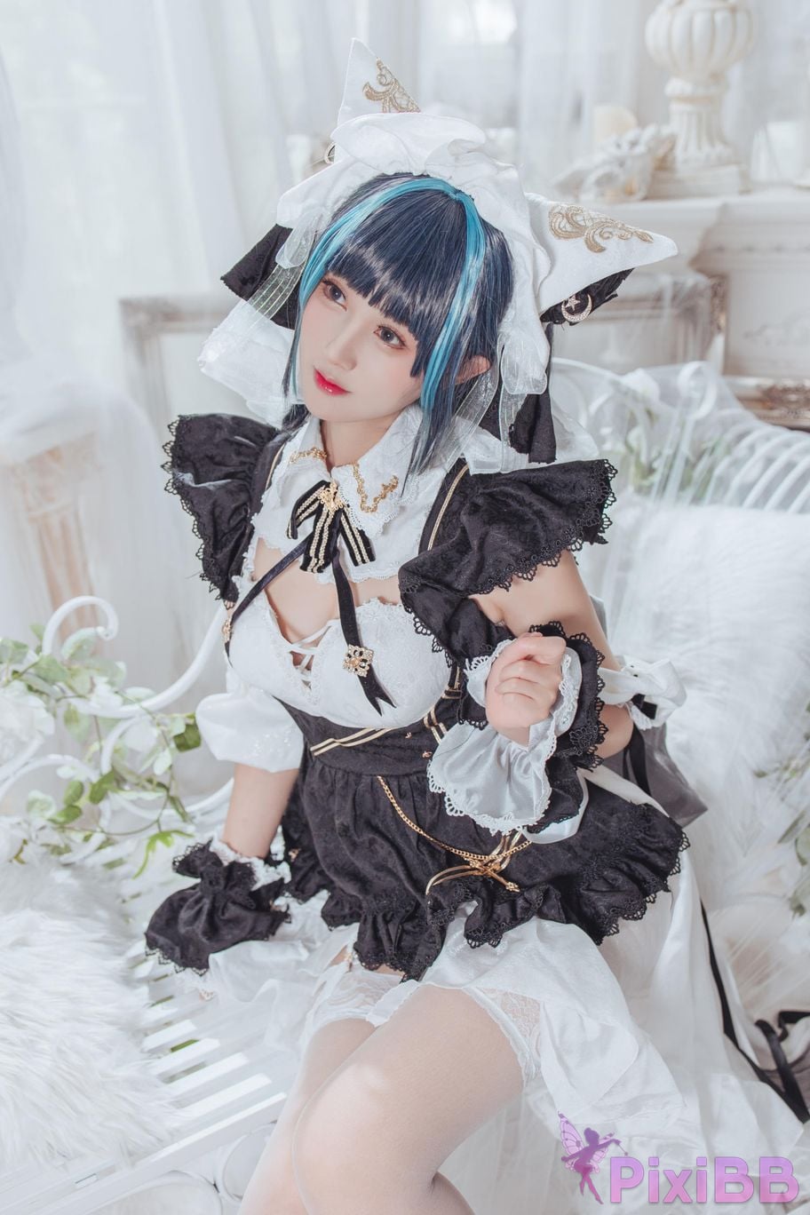 Cosplayer Mimi Hanyu azur lane Cheshire PixiBB.COM 020