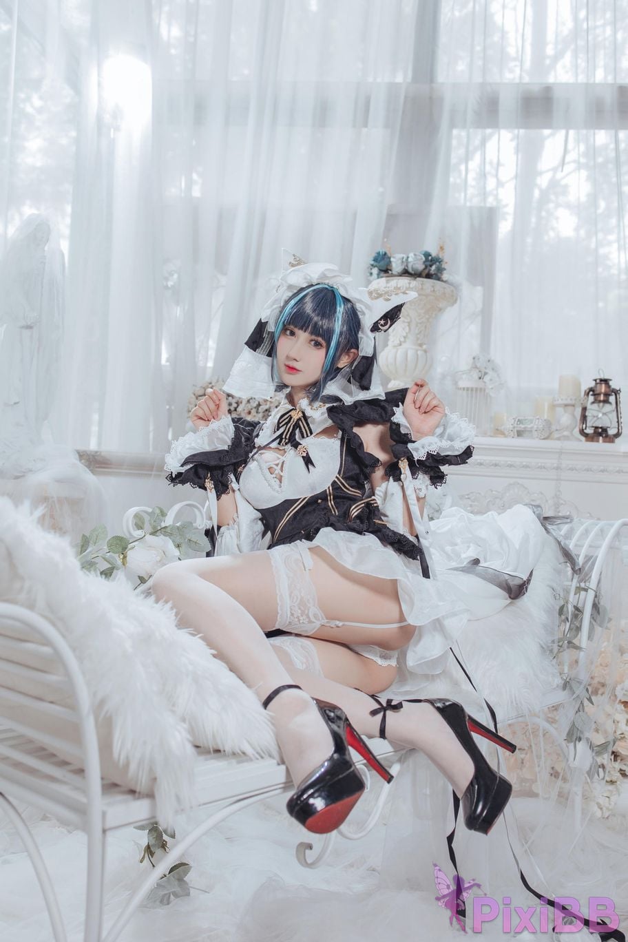 Cosplayer Mimi Hanyu azur lane Cheshire PixiBB.COM 024