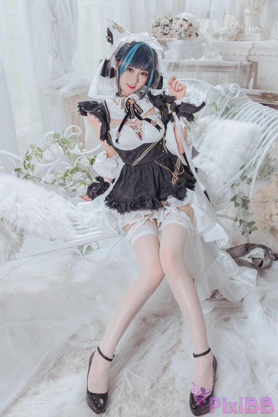 Cosplayer Mimi Hanyu azur lane Cheshire PixiBB.COM 026