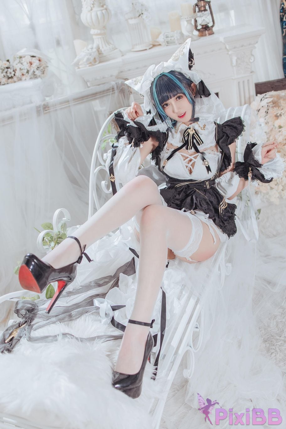 Cosplayer Mimi Hanyu azur lane Cheshire PixiBB.COM 027