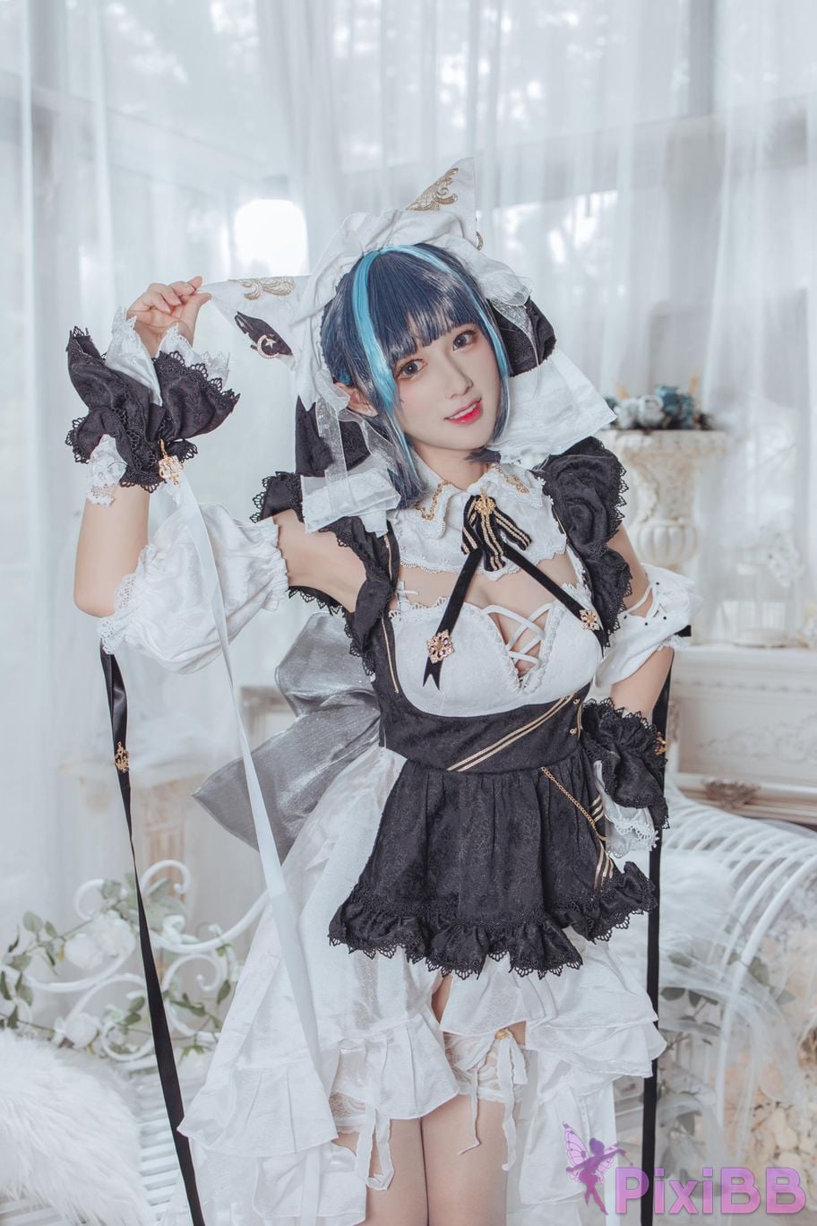 Cosplayer Mimi Hanyu azur lane Cheshire PixiBB.COM 035