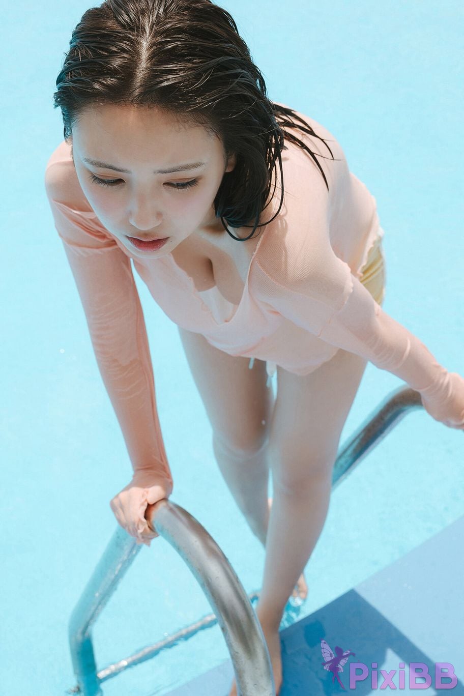 Japanese Idol Sawaguchi Aika Expanded version Complete 50P Yanmaga Other YM2025 Year 36 37 Issue unreleased cut digital photo book PixiBB.COM 035