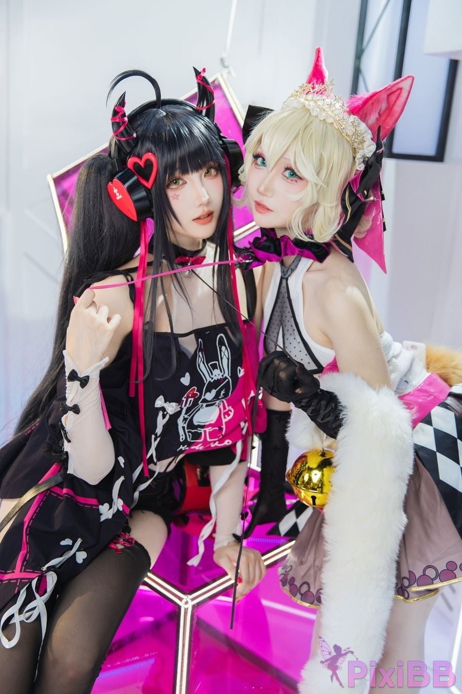 Coser Guaxi Jiang Interleaved front cos melody PixiBB.COM 009