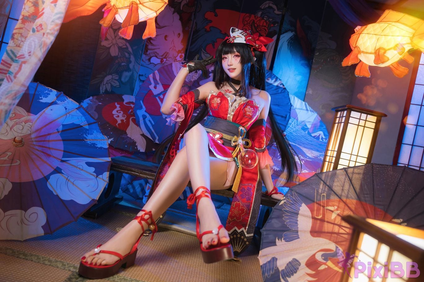 Coser Guaxi Jiang The Star Dome Railway Fireworks PixiBB.COM 002