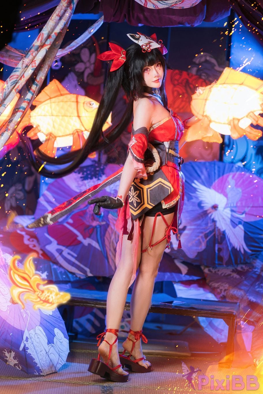 Coser Guaxi Jiang The Star Dome Railway Fireworks PixiBB.COM 012