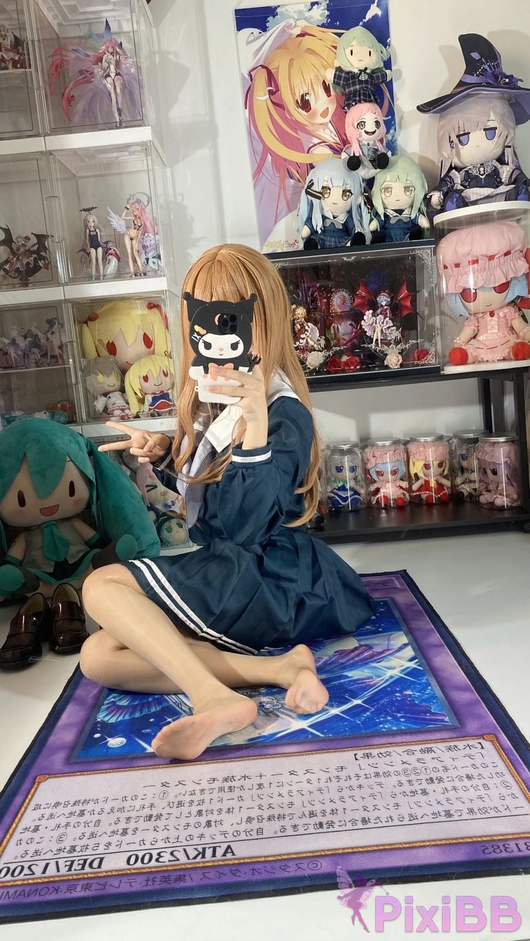 Cosplayer white oak Shirly Nagasaki Soyo BanG Dream PixiBB.COM 001