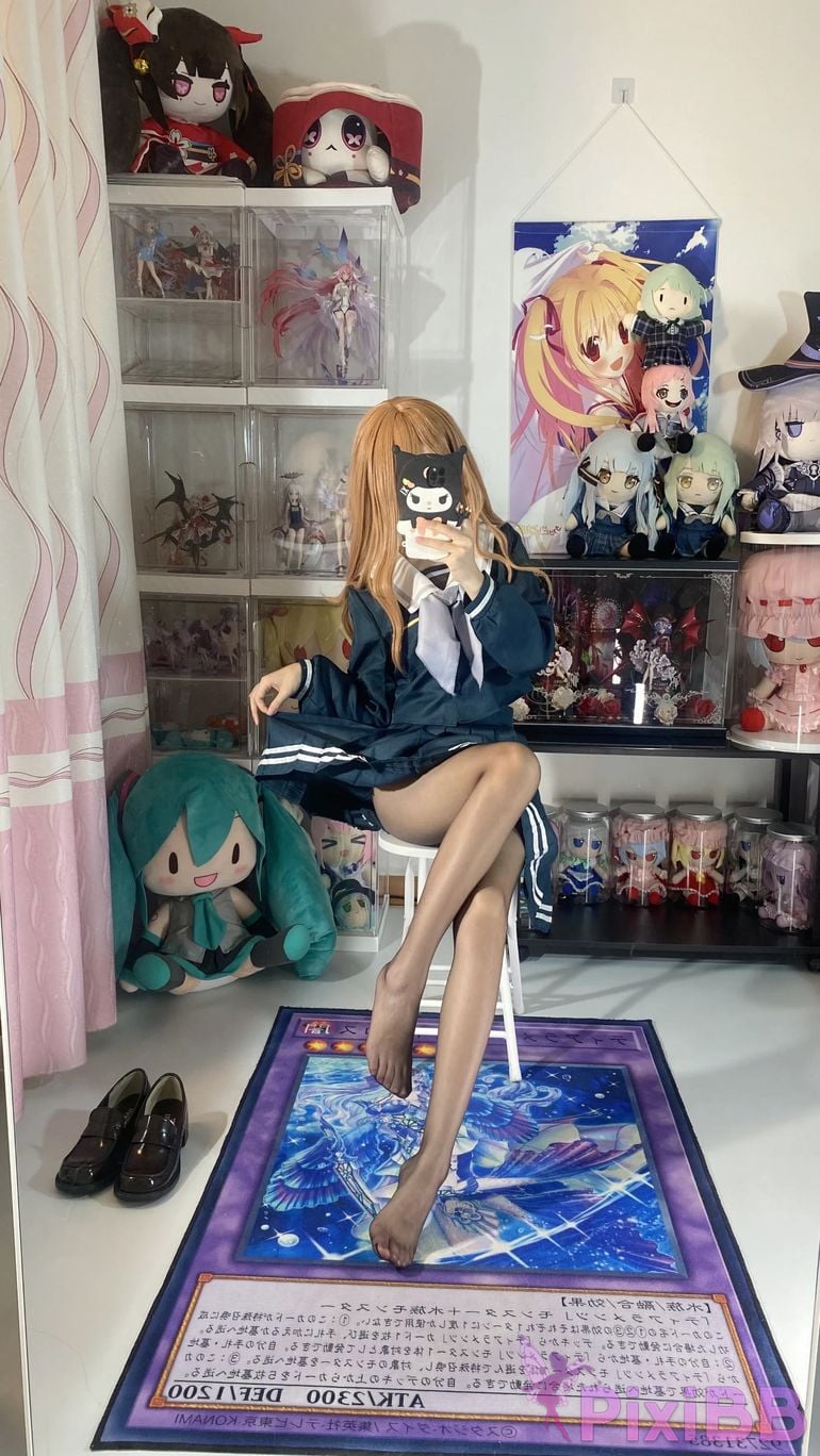 Cosplayer white oak Shirly Nagasaki Soyo BanG Dream PixiBB.COM 015