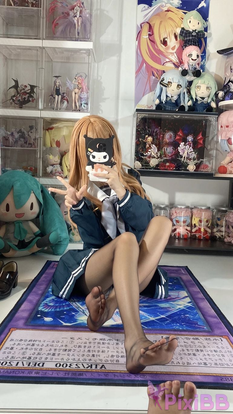Cosplayer white oak Shirly Nagasaki Soyo BanG Dream PixiBB.COM 063