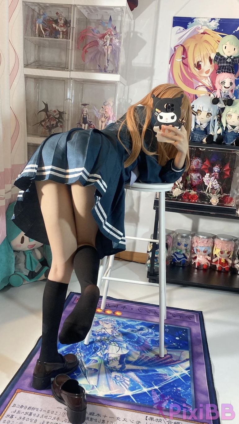 Cosplayer white oak Shirly Nagasaki Soyo BanG Dream PixiBB.COM 073