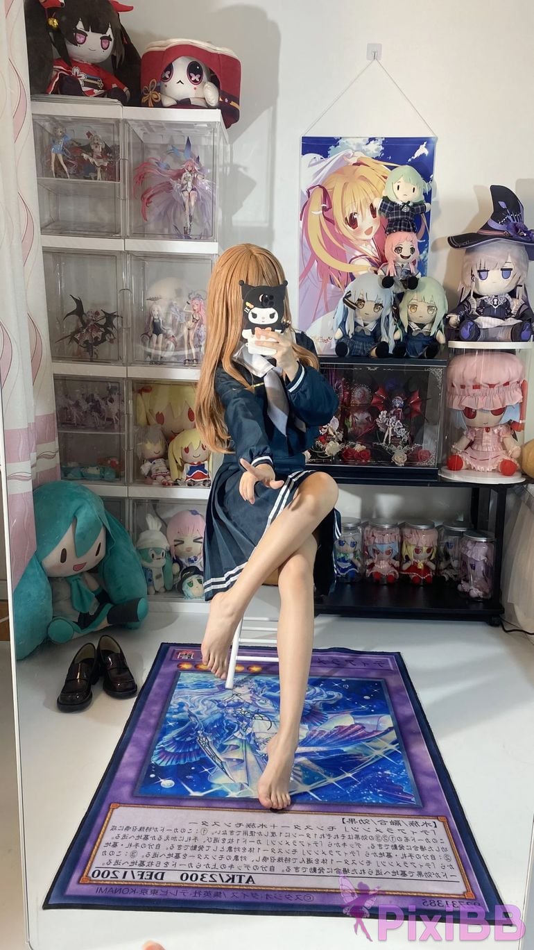Cosplayer white oak Shirly Nagasaki Soyo BanG Dream PixiBB.COM 081