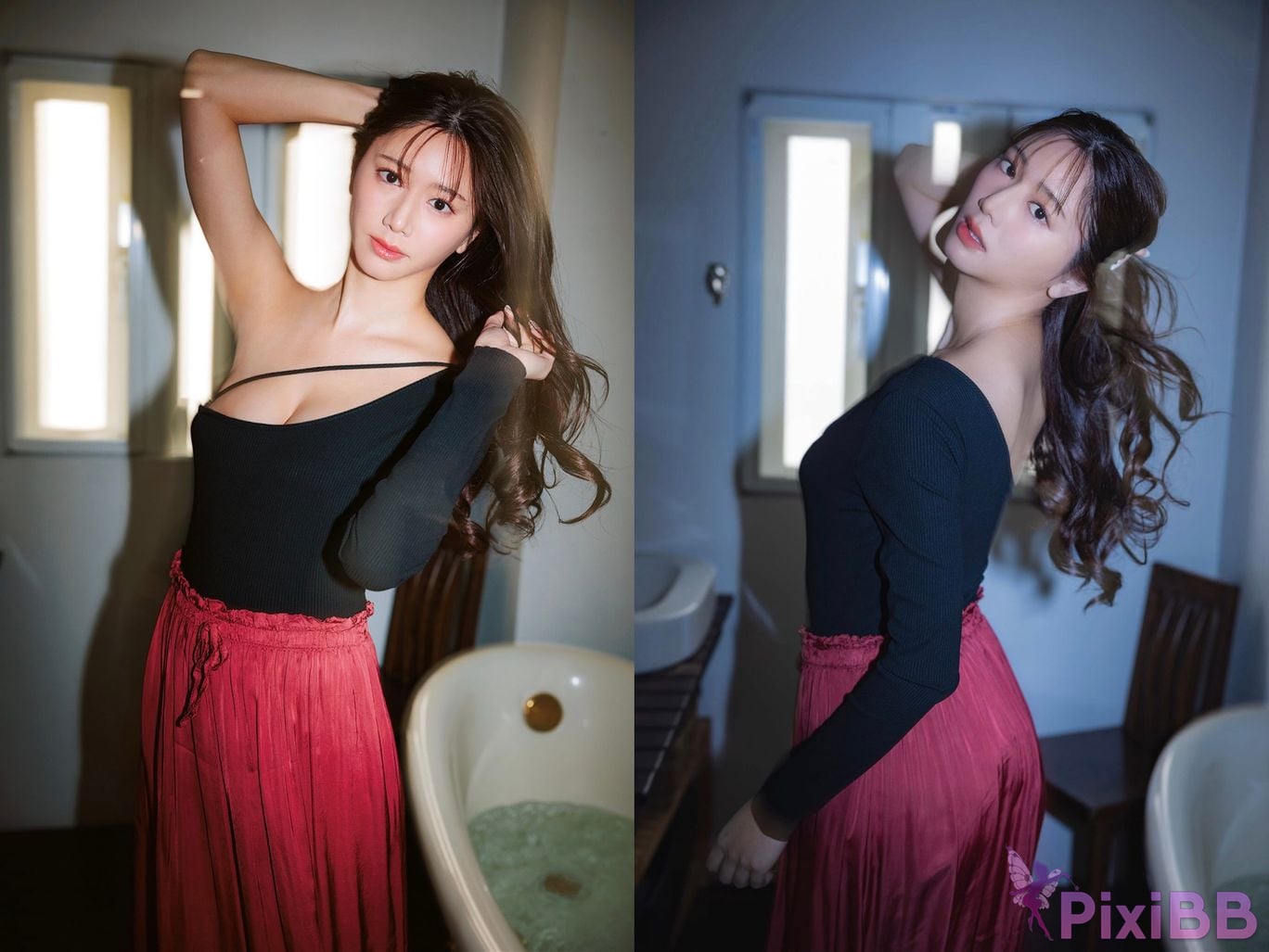 Japanese Idol Saito Yasuyo Asa Gei Photo Collection BIJIN PixiBB.COM 032
