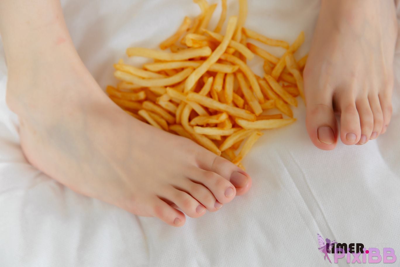 Limerence original No.062 Little Star the competition between beautiful feet and French fries shiny soles PixiBB.COM 176