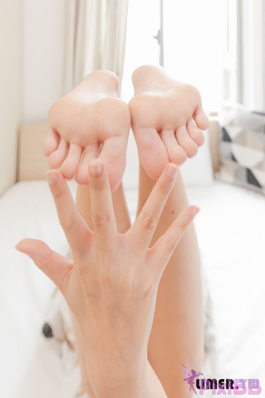 Limerence original No.058 Peeping at sleeping Caseys small naked feet PixiBB.COM 056