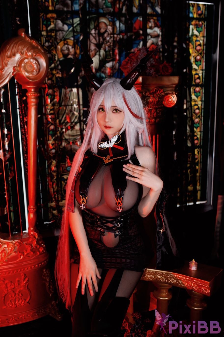 Cosplay Youmeko Azur Blue Route Egil PixiBB.COM 003