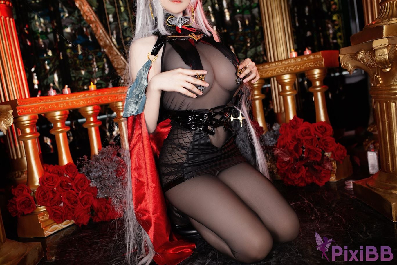 Cosplay Youmeko Azur Blue Route Egil PixiBB.COM 016