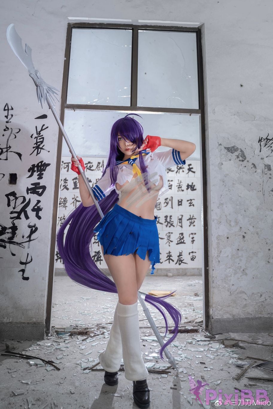 Cosplayer Three swords miido Guan Yu Yunchang PixiBB.COM 010