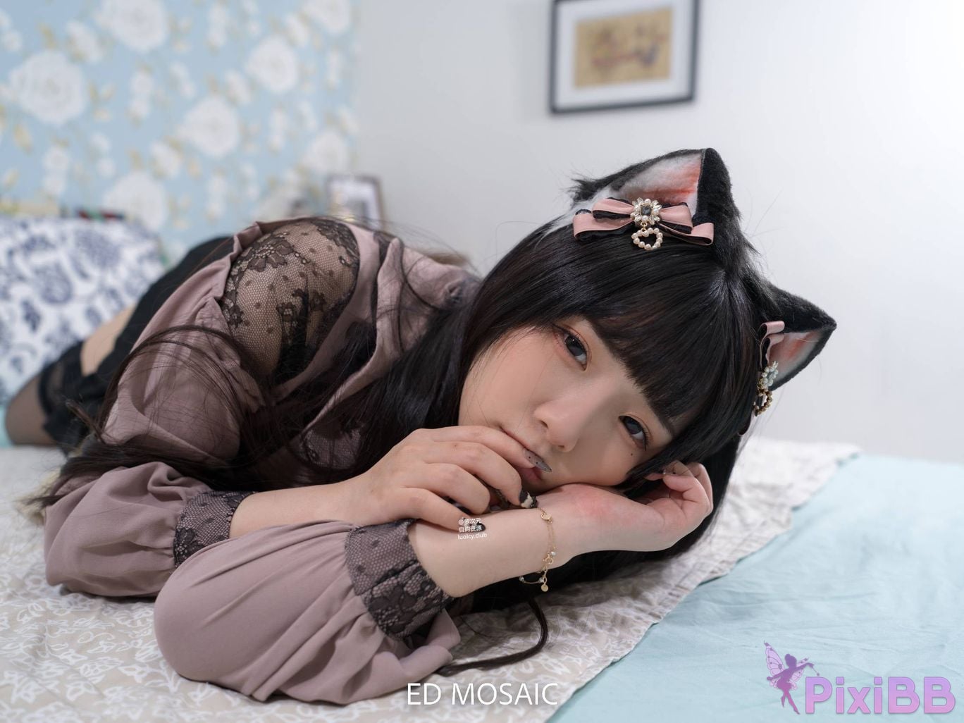 Cosplayer Luoluo Raku landmine girl PixiBB.COM 004