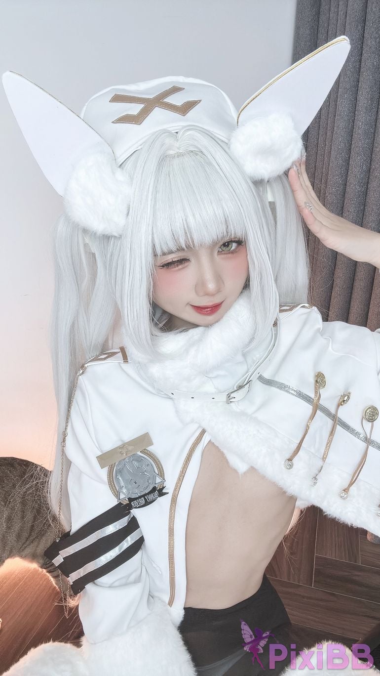 Cosplayer PoppaChan Nikke Blanc PixiBB.COM 042