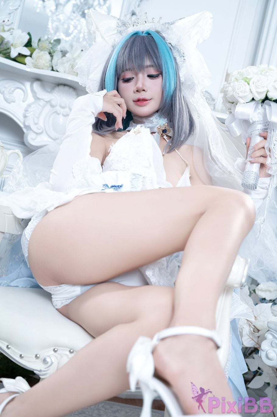 Cosplayer PoppaChan Cheshire Wedding PixiBB.COM 005