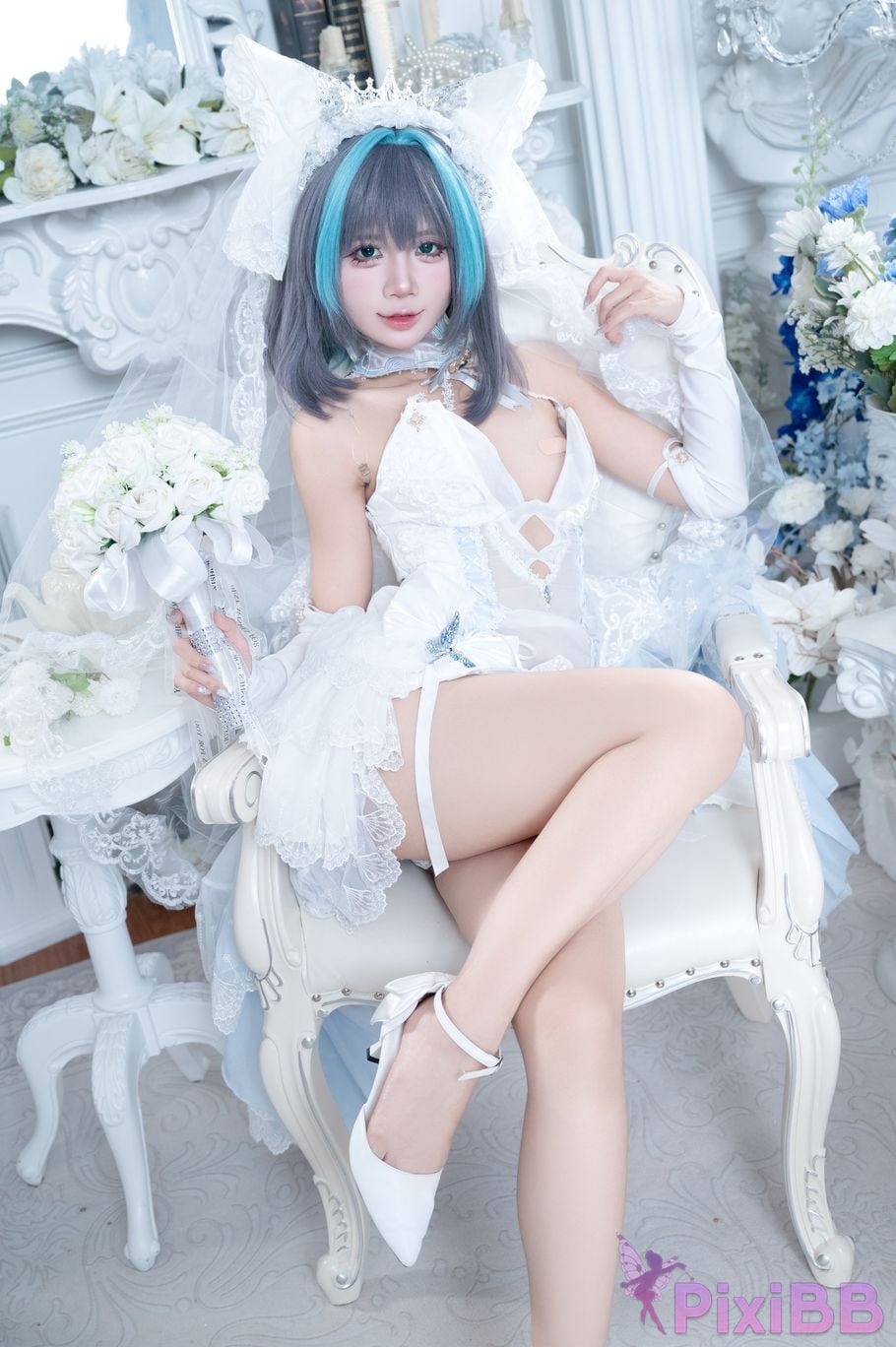 Cosplayer PoppaChan Cheshire Wedding PixiBB.COM 006